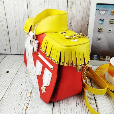 2018 Женская мини сумка из красной кожи с кисточками через плечо винтажная