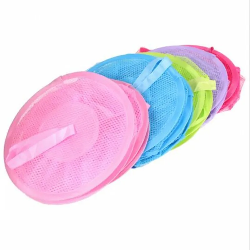 Hanging Storage Bag Bra Socks Windproof Folding Multi-Layer Drying Rack Mesh Balcony Clothes Net | Дом и сад