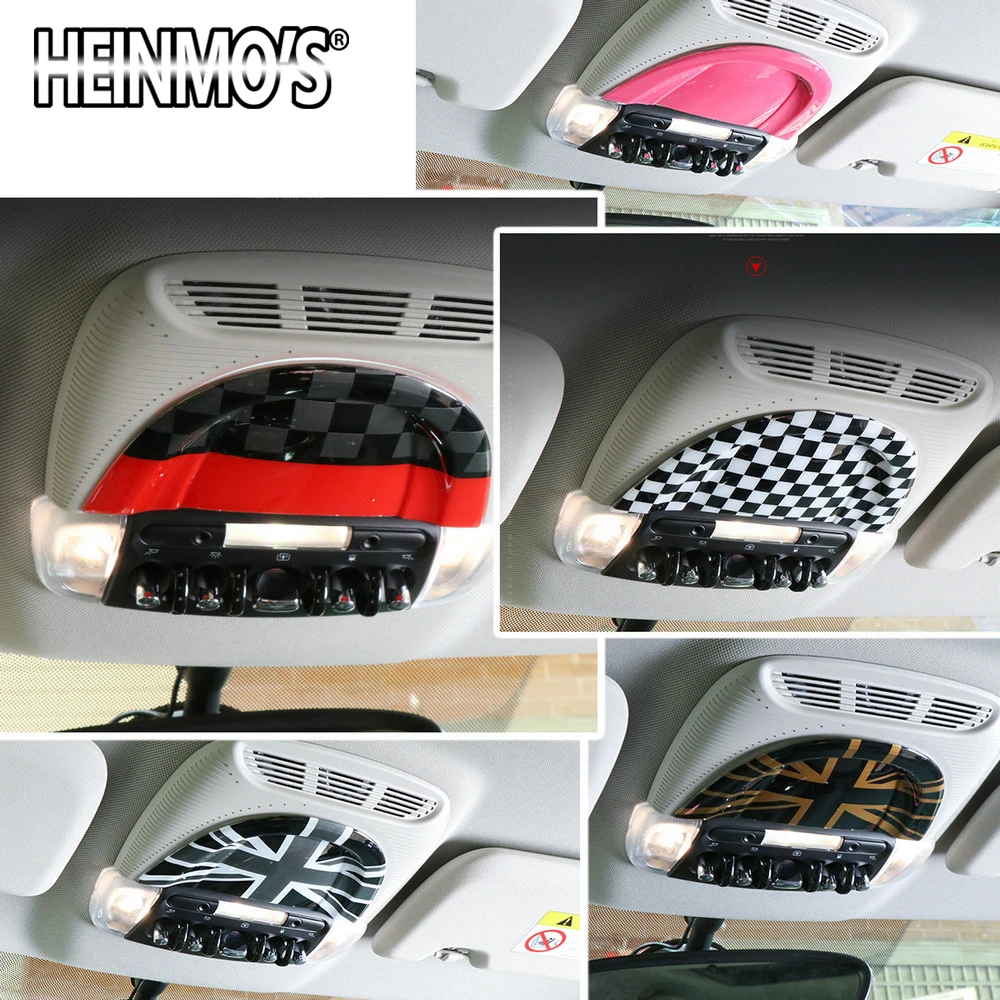Для MINI Cooper F54 F55 F56 F60 Автомобильный Стайлинг интерьерный светильник для чтения на крыше рамка наклейка для MINI Countryman Clubman аксессуары