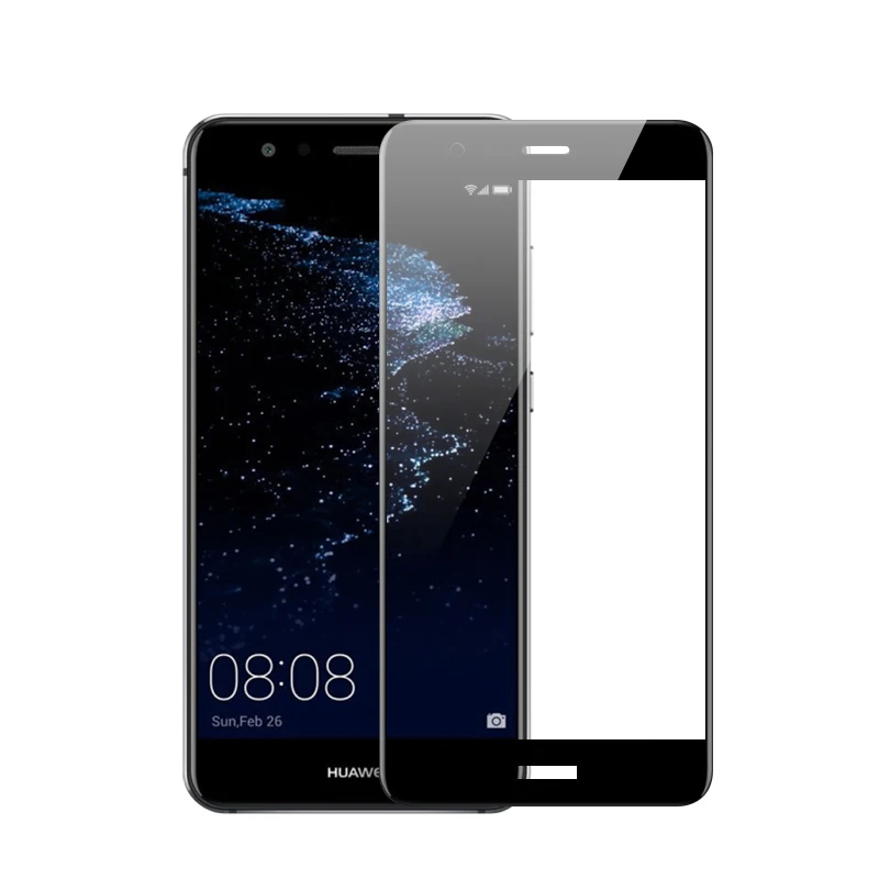 Полное покрытие из закаленного стекла для Huawei P10 Lite защитное стекло на экран