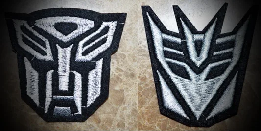 

HOT SALE! ~ Silvery CAR SUPER HERO Iron On Patches, sew on patch,Appliques, Made of Cloth,100% Guaranteed Quality