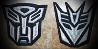 hot sale silvery car super hero iron on patches sew on patchappliques made of cloth100 guaranteed quality