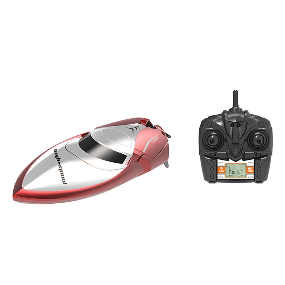 TKKJ H106 2 4G высокоскоростной RC лодка 7 4 V 600mAh ЖК экран аккумулятора пульт