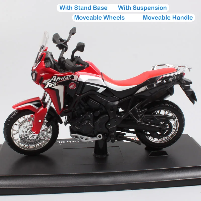 1:18 весы Maisto honda CRF1000L Африка Твин DCT Приключения Спорт литье под давлением игрушечная модель мотоцикла внедорожный велосипед автомобиль Реплика