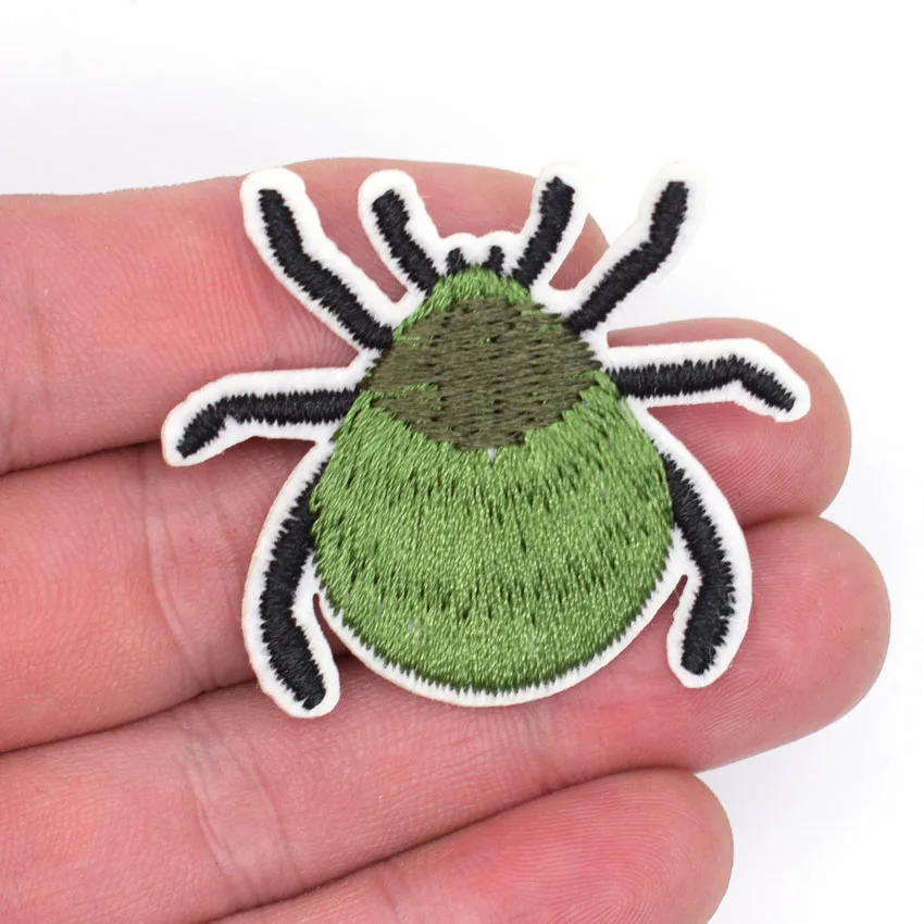 1 шт. вышивка Жук патч шитье насекомых патчи железо на одежде Аппликация DIY