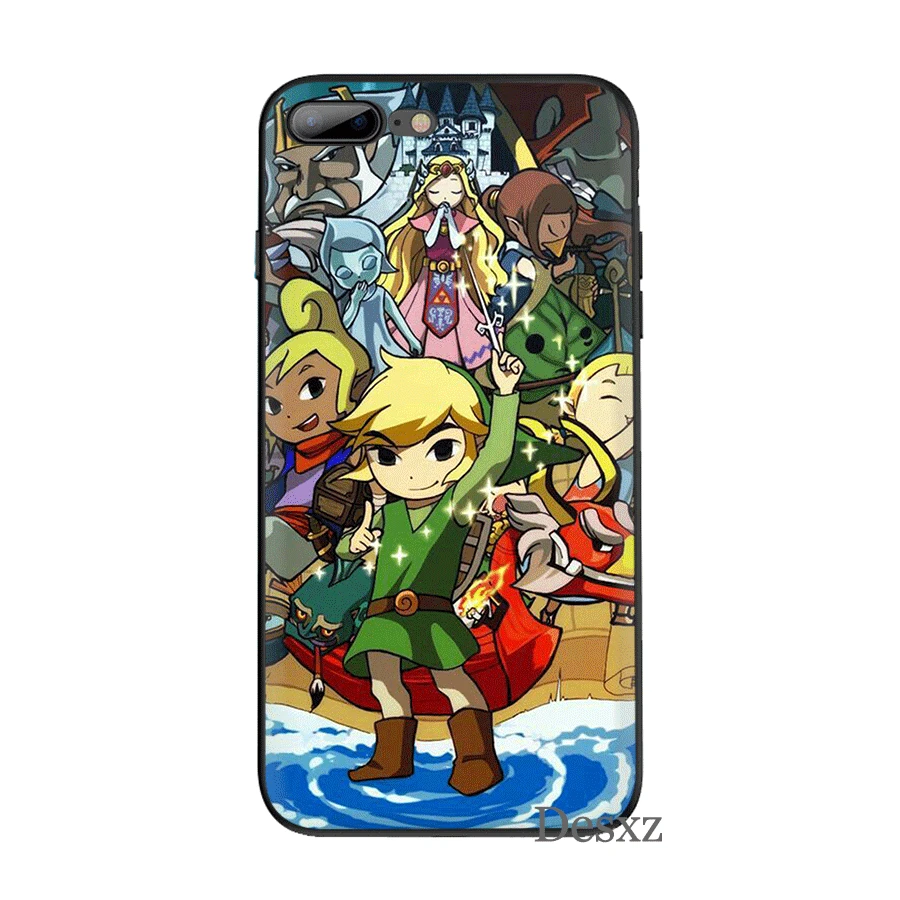 Чехол для мобильного телефона iPhone 6 6s 7 8 Plus 11 Pro X XS Max 5 5S SE чехол Legend Of Zelda | Мобильные