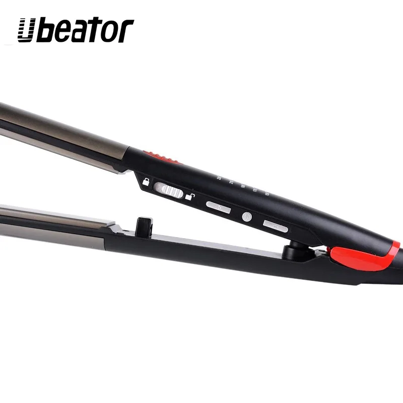 110-220V pro Ceramic Hair Straightening Iron Flat Iron LED Display Anions Hair Tools electric hair straightener Temperature tool
