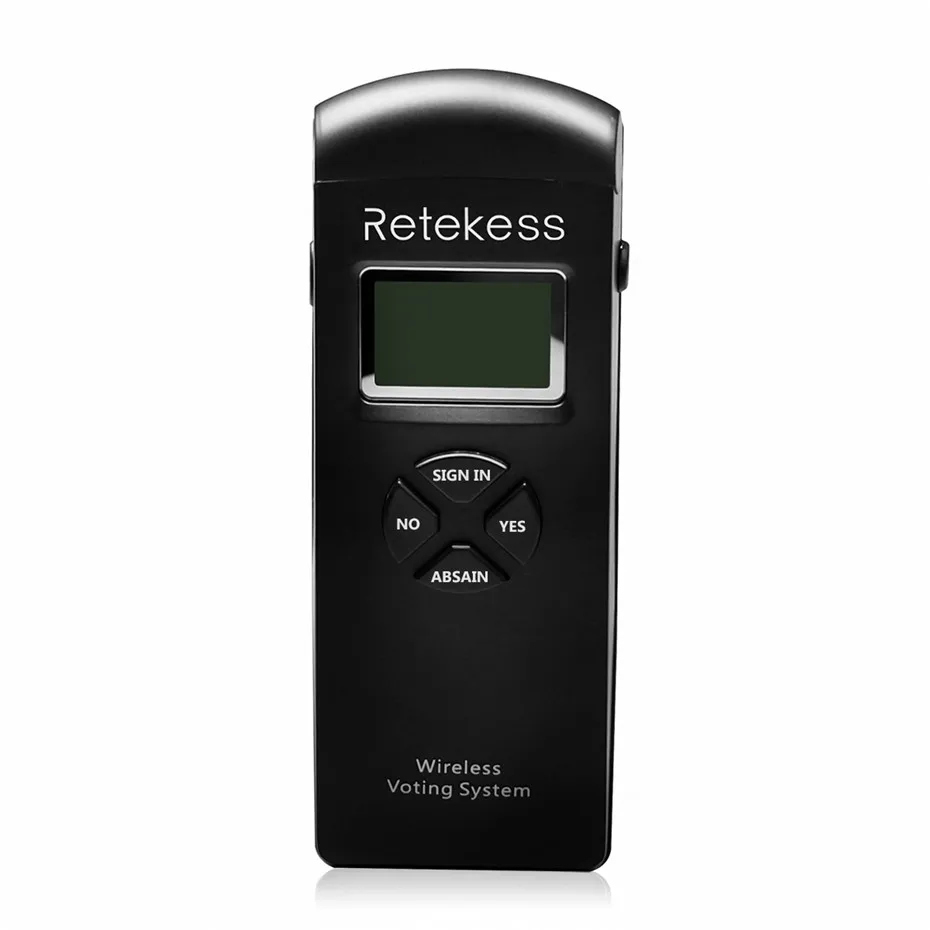 RETEKESS T147 серый ЖК-дисплей аудио Беспроводной голосования устройства для Беспроводной голосования Конференции Системы голосовать на выборах обсудить оценка Системы