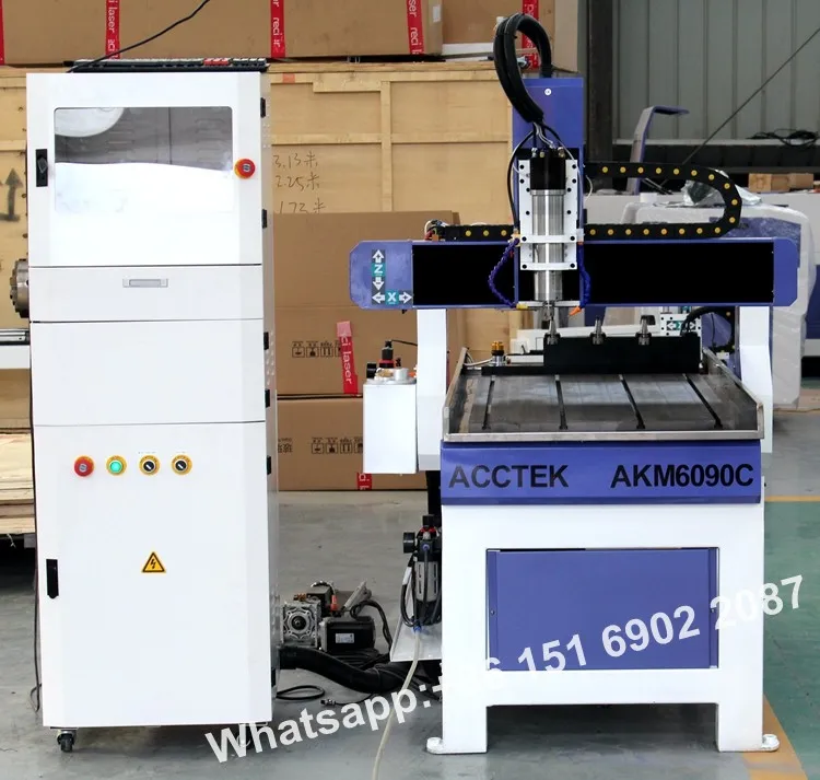 Квадратные рельсы atc cnc маршрутизатор 6090 для древесины алюминия