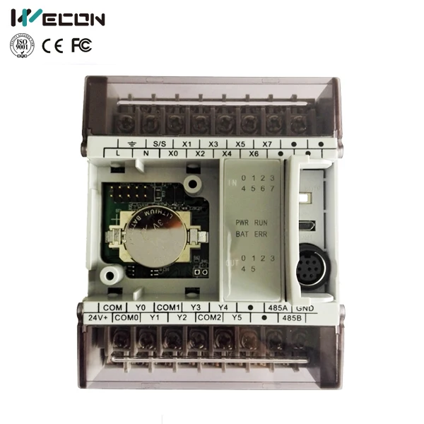 Wecon 140I/O релейный выходной Тип plc для бренда hmi небольшой дешевый цифровой |