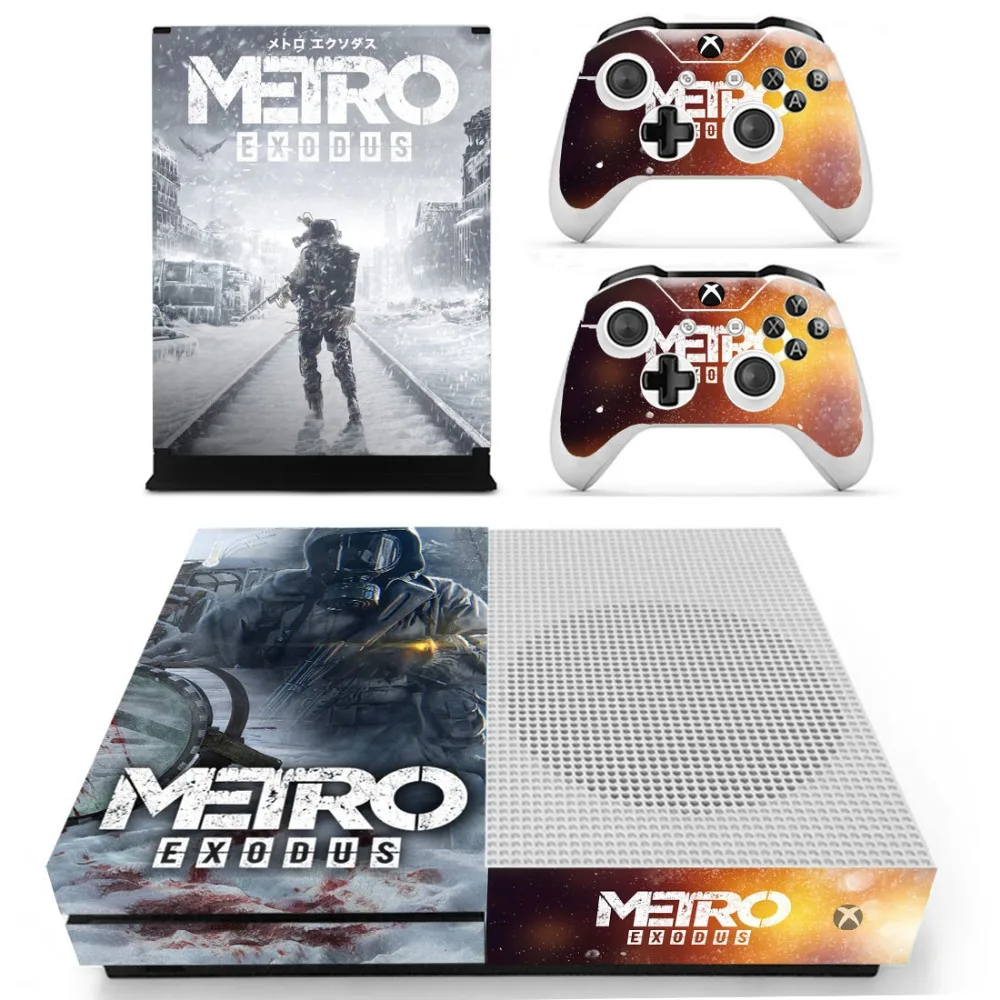 Metro виниловая наклейка игровая консоль кожа Наклейка Обложка протектор для xbox ONE S