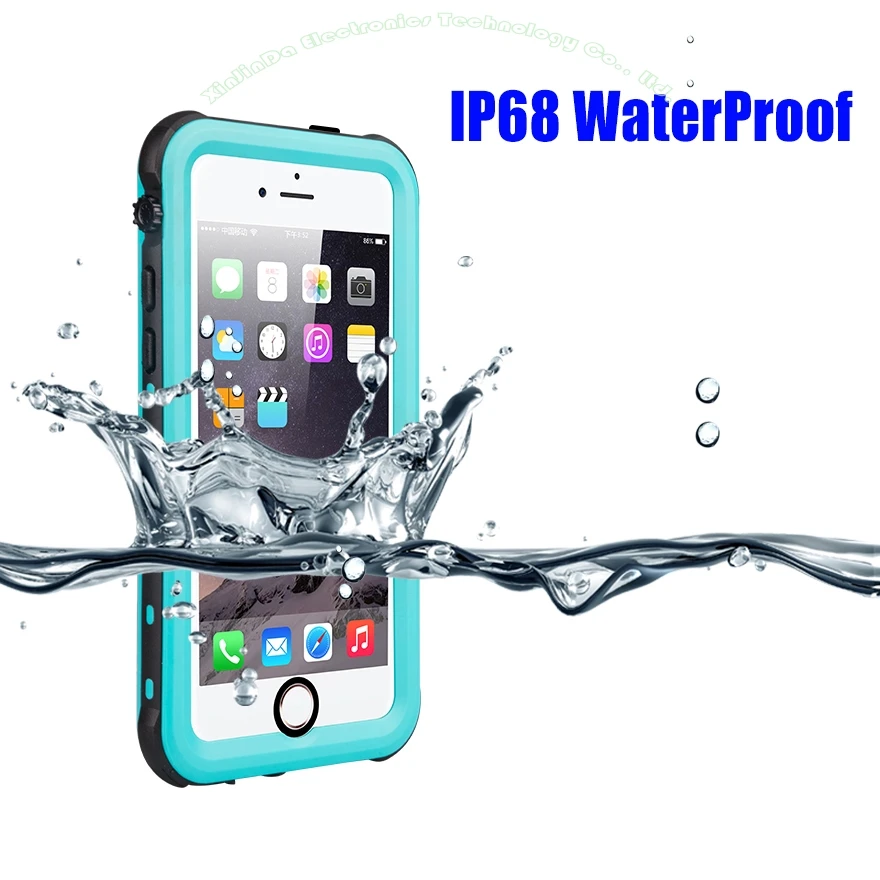 Водонепроницаемый чехол для IPhone 6 Plus SE 5S, оригинальная серия RedPepper Dot IP68, чехол для подводного плавания из ТПУ для IPhone 7 8 ISE3