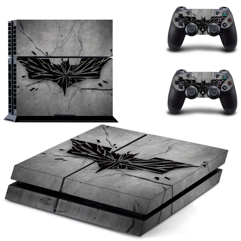 DC Бэтмен PS4 наклейка на кожу Виниловая для Sony Playstation 4 консоль и 2 контроллера