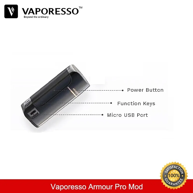 Испаритель Armour Pro 100 Вт TC Box Mod Vape подходит Каскад для бак вейпер испаритель Е