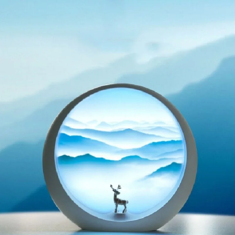 Креативный светодиодный светильник с Луной перезаряжаемый 3d ночник сенсорный