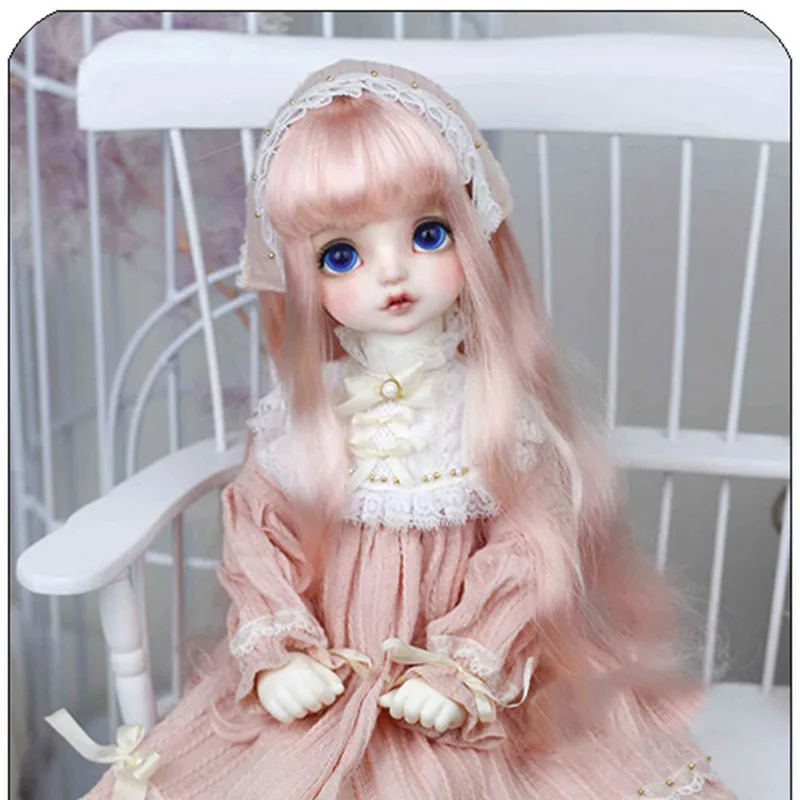 Парик для кукол Cateleya 1/3 1/4 Bjd SD парик высокотемпературный длинный в стиле ретро