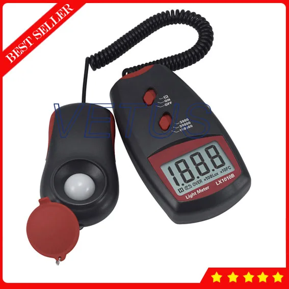Цифровой ЖК дисплей 50000 Люкс метр фотометр Luxmeter световой LX1010B 5 шт/1 лот|meter volt|meter