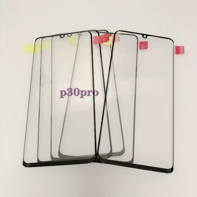 Стеклянный объектив переднего сенсорного ЖК экрана с клеем OCA подходит для