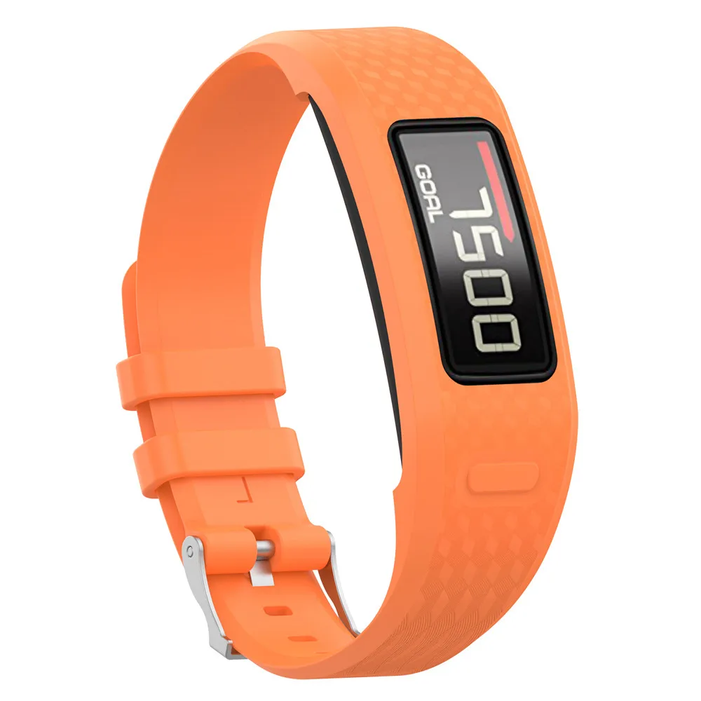 Силиконовый браслет на запястье для Garmin VivoFit 2/1 Фитнес часы с трекером активности наручный браслет ремень