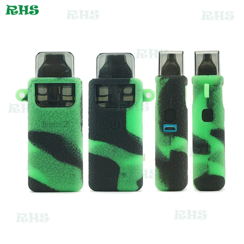 10 шт./лот RHS предложение Цветной силиконовый защитный чехол наклейка для Aspire Breeze 2