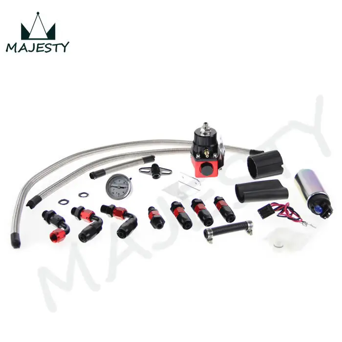 Регулируемый регулятор давления топлива и комплект топливного насоса 255 LPH