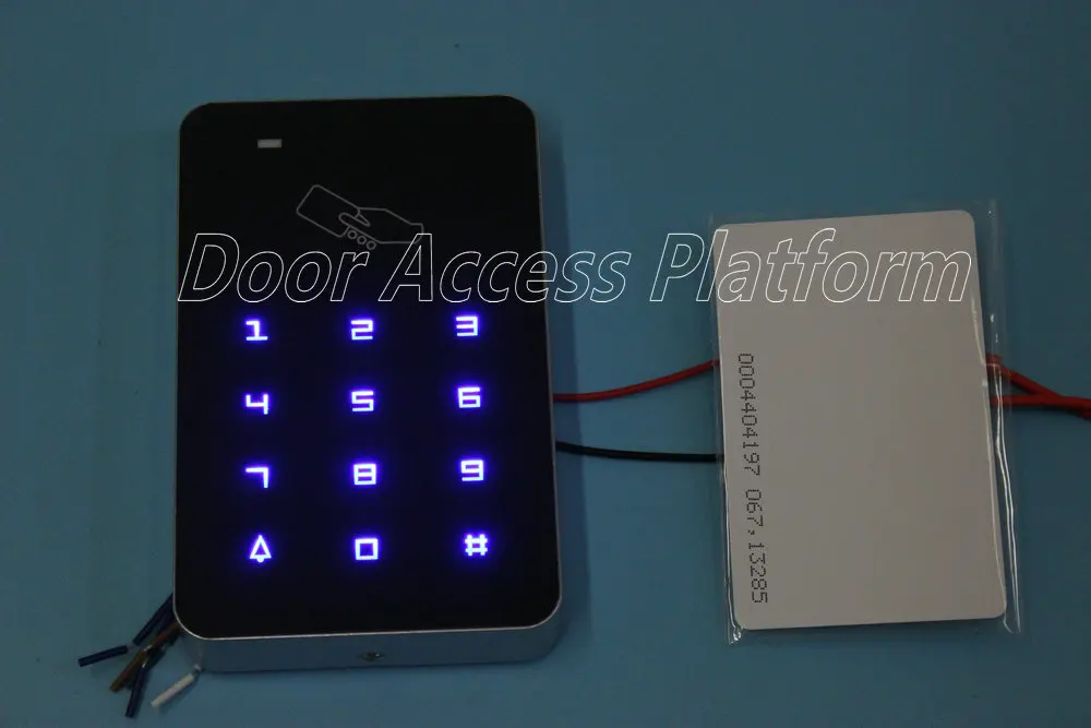 Резервный светодиодный индикатор Pin код + ID карта Автономная машина контроля