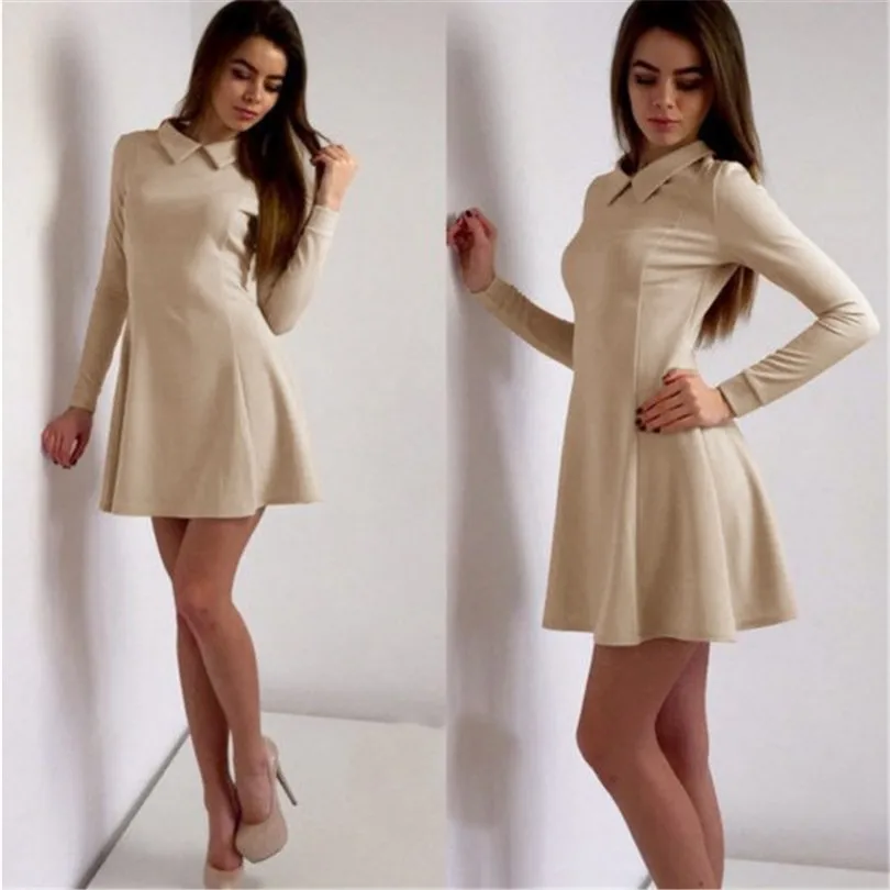 Женское платье прямые продажи полиэстер трапециевидной формы Новинка 2017 года