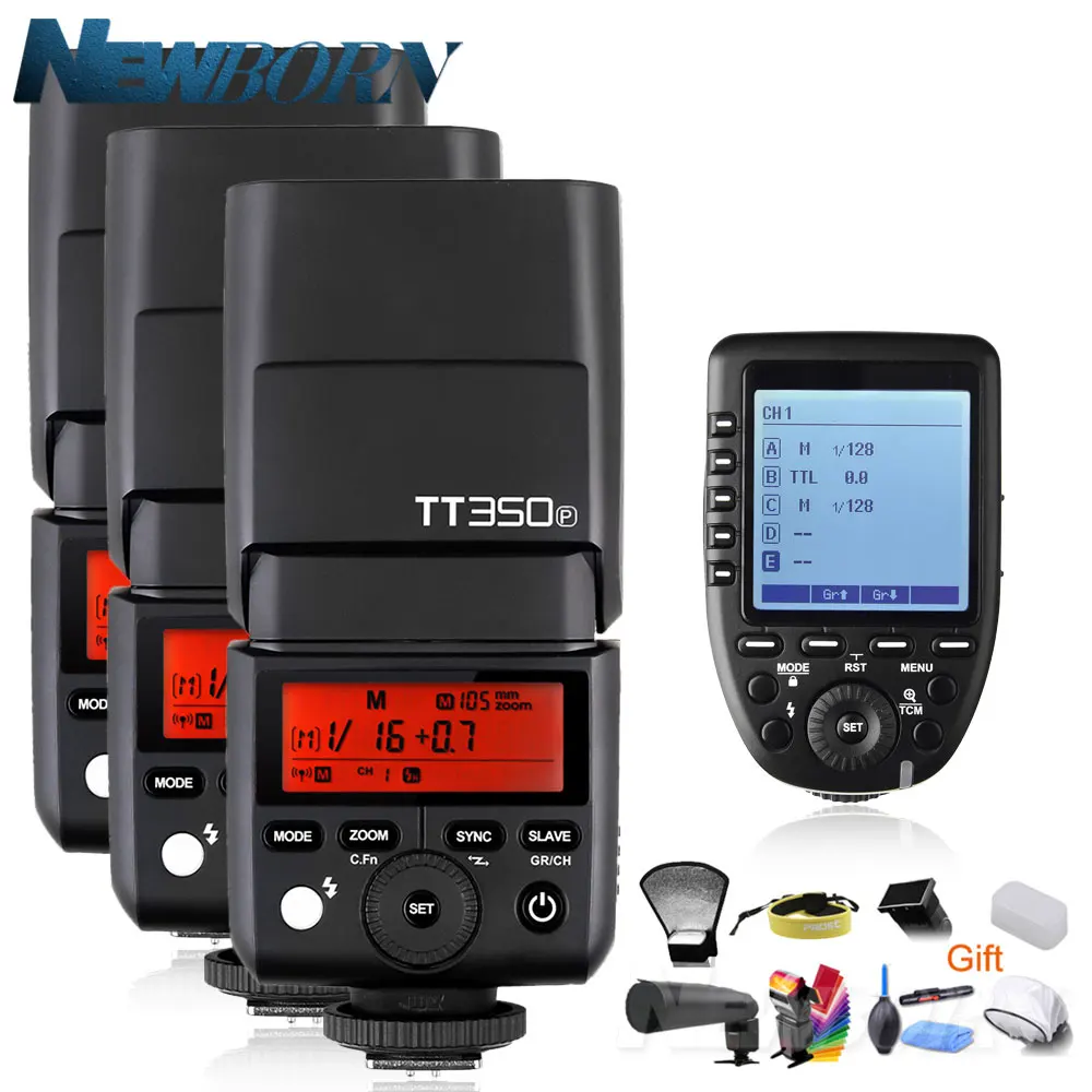 Godox Mini Speedlite TT350 TT350P камера 2,4 ГГц Беспроводная Вспышка ttl HSS GN36+ Беспроводная вспышка XPro-P триггер для Камеры Pentax