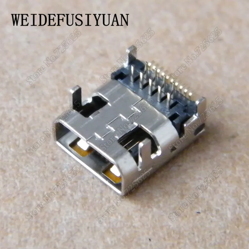 Новинка 19-pin Micro HDMI Jack Разъем женские порты 10 шт./лот | Компьютеры и офис
