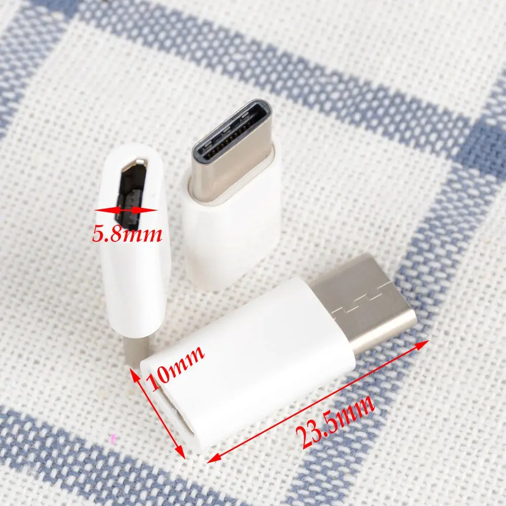 5 шт. USB 3 1 Тип C Male к микро usb Female адаптер конвертер разъема телефона и с разъемами