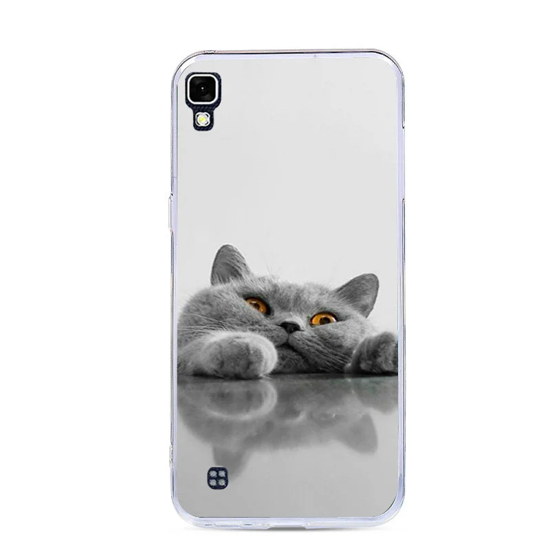 Case For LG X Power K220DS LS755 5.3" Silicon Back Protection Cover K220 K450 Soft TPU Painted Pattern Shell |