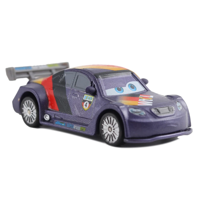 Машинки 3 Disney Pixar Cars 2 Max schnel металл литье под давлением игрушечный автомобиль 1:55
