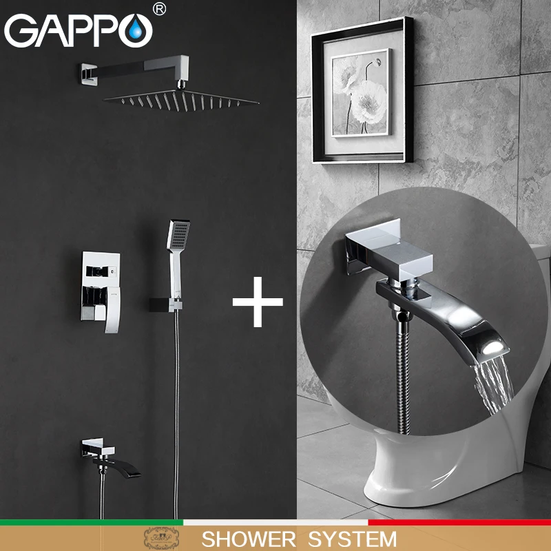 

Смесители для душа GAPPO, дождевая Душевая система
