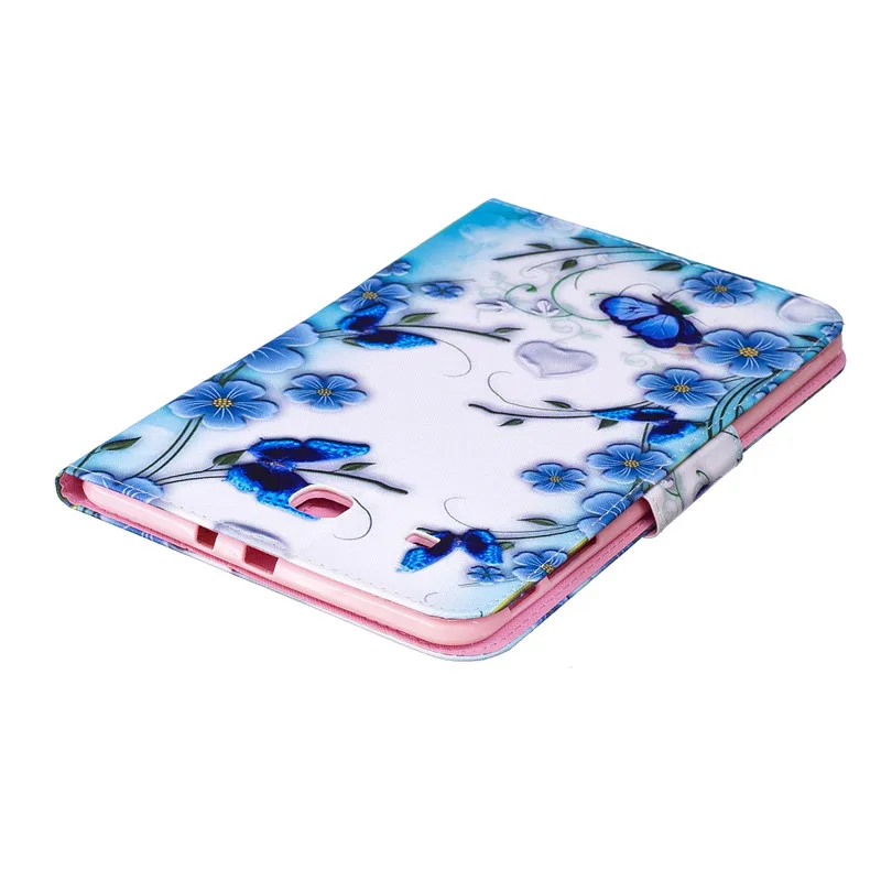 Wekays для samsung Tab E 9,6 T560 Кот кожаный чехол Funda для Coque samsung Galaxy Tab E 9," T560 T561 чехол для планшета