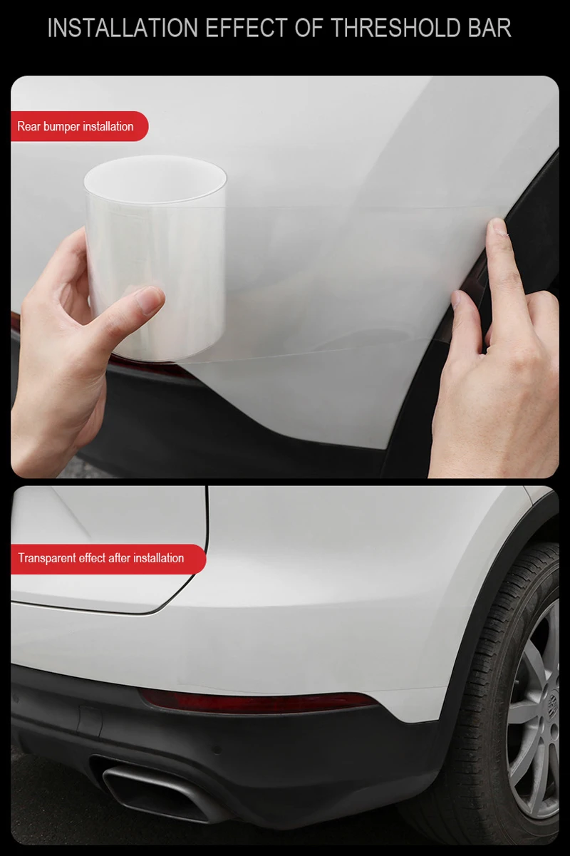 Universal Car Door Edge Guard Scratch Strip Anti Collision Bumper Protector Rubber Trim Molding Scratch Strip Crash Bar