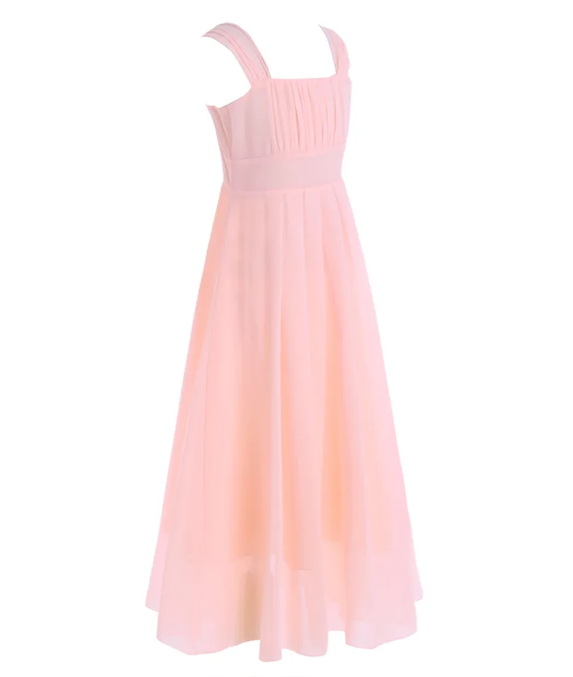 Платье для девочек Tiaobug шифоновое с цветами торжеств|flower girl dresses|kids pageantkids pageant dresses
