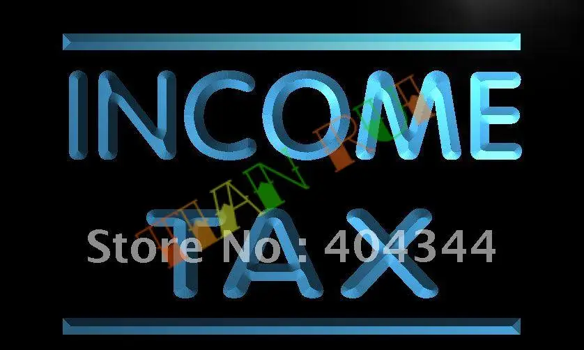 

LB430- Income Tax Services LED Neon Light Sign