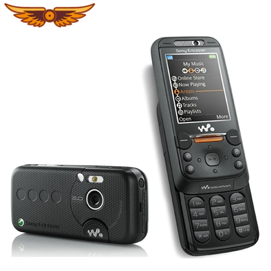 Оригинальный разблокирована sony Ericsson W850 GSM 3g 2.0MP 950 мАч Bluetooth Черный цвет