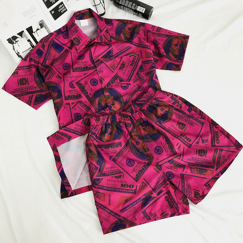 Унисекс Хип хоп для женщин и мужчин стильная уличная одежда с принтом летний