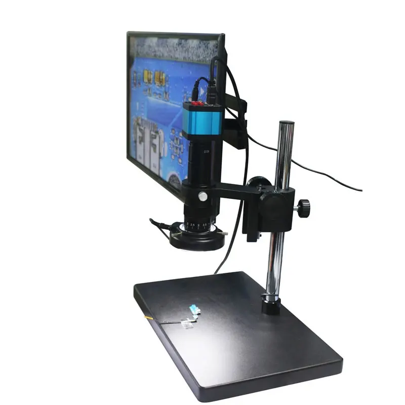 Электронный тринокулярный видеомикроскоп с дисплеем 10 дюймов|Наборы