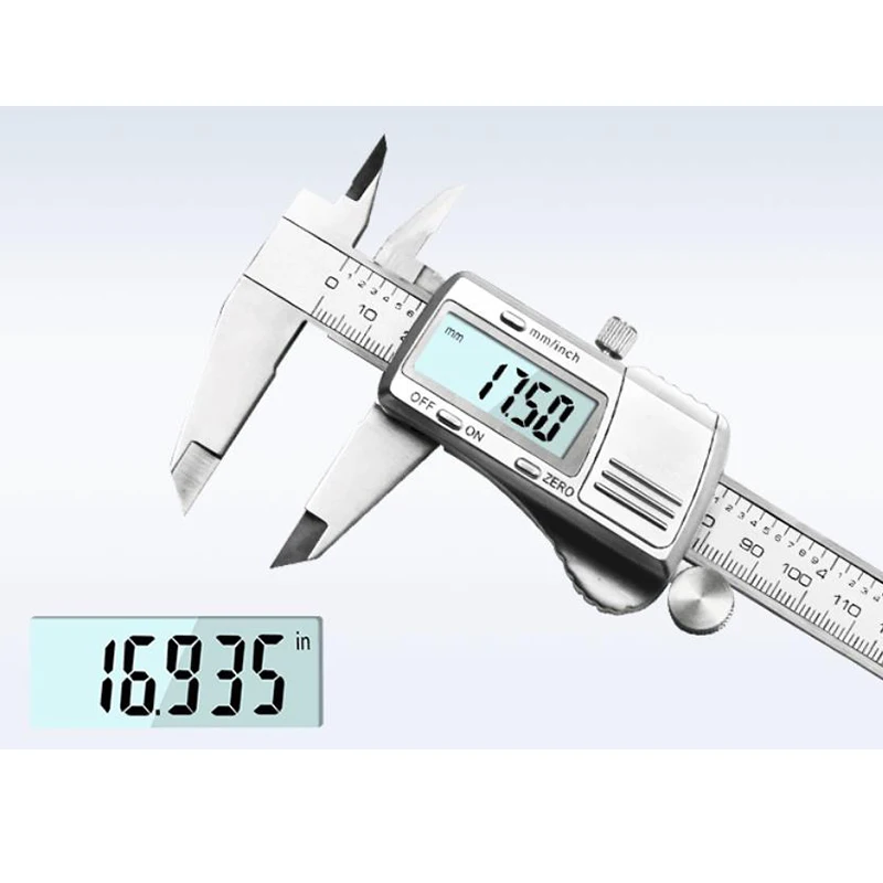 Digital Vernier Caliper electronic vernier caliper stainless steel metal 150mm Stainless Steel Micrometer Measuring | Инструменты