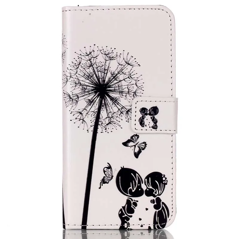 Kid dandelion Чехол-книжка из искусственной кожи чехол Чехол для Coque samsung S8 S9 S7 край S6 S5 J5 J3 A3 A5 J7 Pro J4 J6 на 6 A8 A6 плюс Чехол - Цвет: Kid dandelion