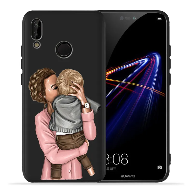 Модный детский чехол для huawei P8 P10 P20 P30 mate 10 20 Honor 8 8X 8C 9 V20 10 Lite Plus Pro Чехол