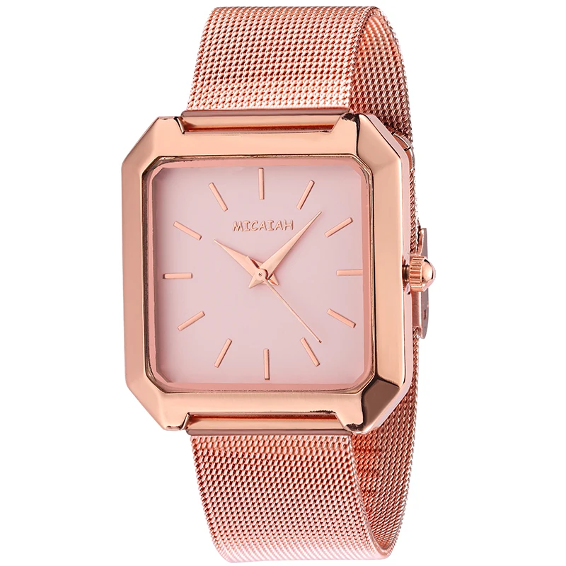 MICAIAH горячая Распродажа стальные сетчатые часы с ремешком модные ультра-тонкие