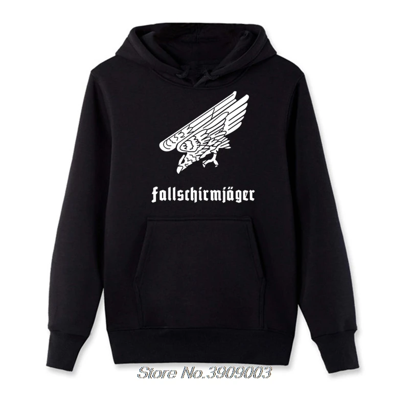 Мужская Флисовая Толстовка с немецкими парашютами Fallschirmjager толстовка орлом