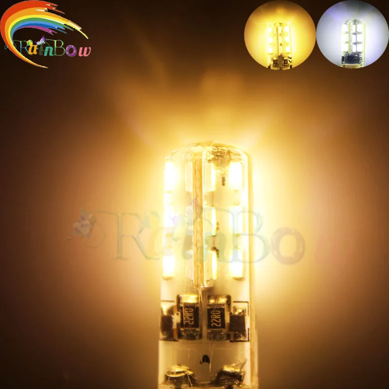 Новый G9 led 220 В SMD 2835 g4 12 bombilla 3 Вт 5 8 10 лампада светодиодная лампа Освещение Заменить