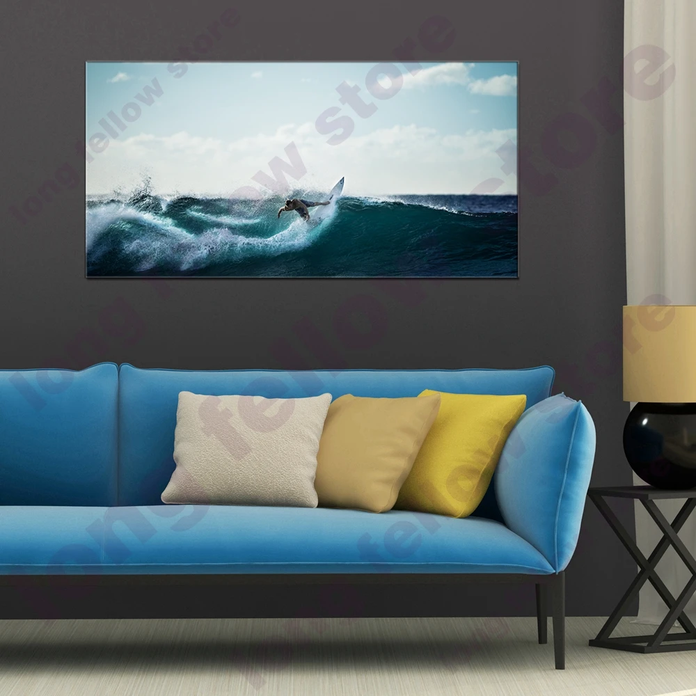 Картины на холсте Большие плакаты и принты картины с морским пейзажем для