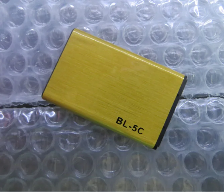 3,8 V батареи литий-ионная литий-полимерная Встроенная литий-полимерная батарея для BL-5C BL5C 2450MAH Золото