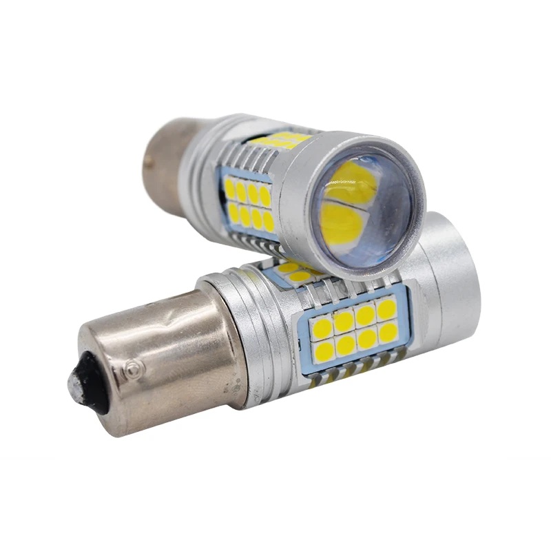 1 pair 1157 BAY15D Led Bulbs 1600 Lumens Extremely Bright 36pcs Super bright 3030 Chipsets Amber Yellow Turn Signal Lights | Автомобили и
