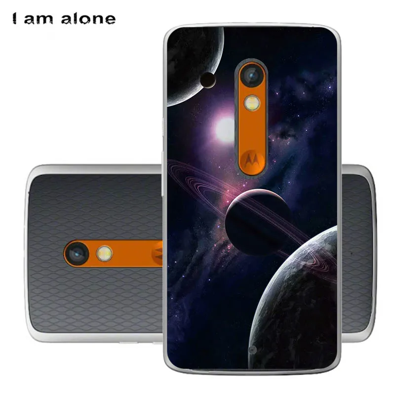 Чехлы для телефонов I am alone для Motorola Moto X Play, 5,5 дюймов, жесткий пластиковый мобильный Модный чехол с рисунком для Moto X Play - Цвет: PC U27